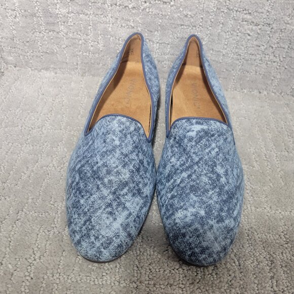 Vionic Willa II Womens Size 8.5 Wide Blue Orthotic Denim Loafers Flats Shoes - Picture 10 of 11